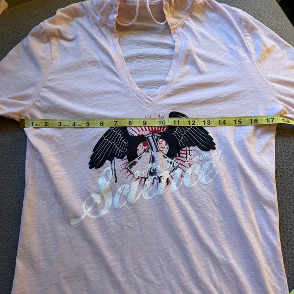 For the love of Science Pink Long Sleeve Hoodie w Science Graphic XL 100% Cotton - Picture 6 of 8